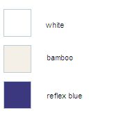  Vossen Trop Saunakilt Farben weiss – bamboo – reflex blue 